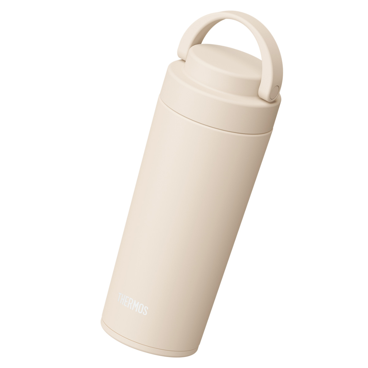 サーモス 水筒 420ml 真空断熱ケータイタンブラー JOV-421 ( THERMOS タンブラー 保温 保冷 食洗機対応 マグボトル スポーツドリンク対応 直飲み 食洗機OK マグ ボトル 蓋付き 真空断熱 魔法瓶 ハンドル付き ステンレスボトル ) 【アイボリー】 アイボリー