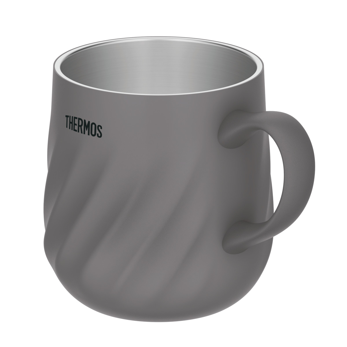 サーモス マグカップ 350ml 真空断熱 ( THERMOS ステンレス コップ マグ 保温 保冷 食洗機対応 おしゃれ かわいい 保温マグカップ 保冷マグカップ ホット アイス 魔法びん構造 ) 【ダークグレー】 ダークグレー