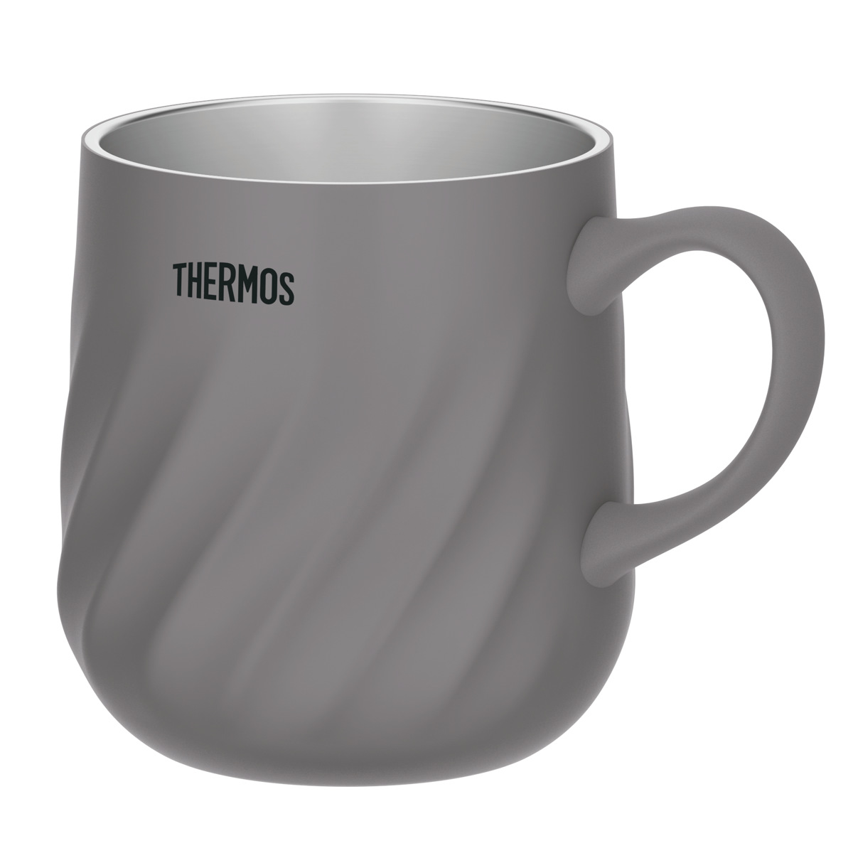 サーモス マグカップ 350ml 真空断熱 ( THERMOS ステンレス コップ マグ 保温 保冷 食洗機対応 おしゃれ かわいい 保温マグカップ 保冷マグカップ ホット アイス 魔法びん構造 ) 【ダークグレー】 ダークグレー