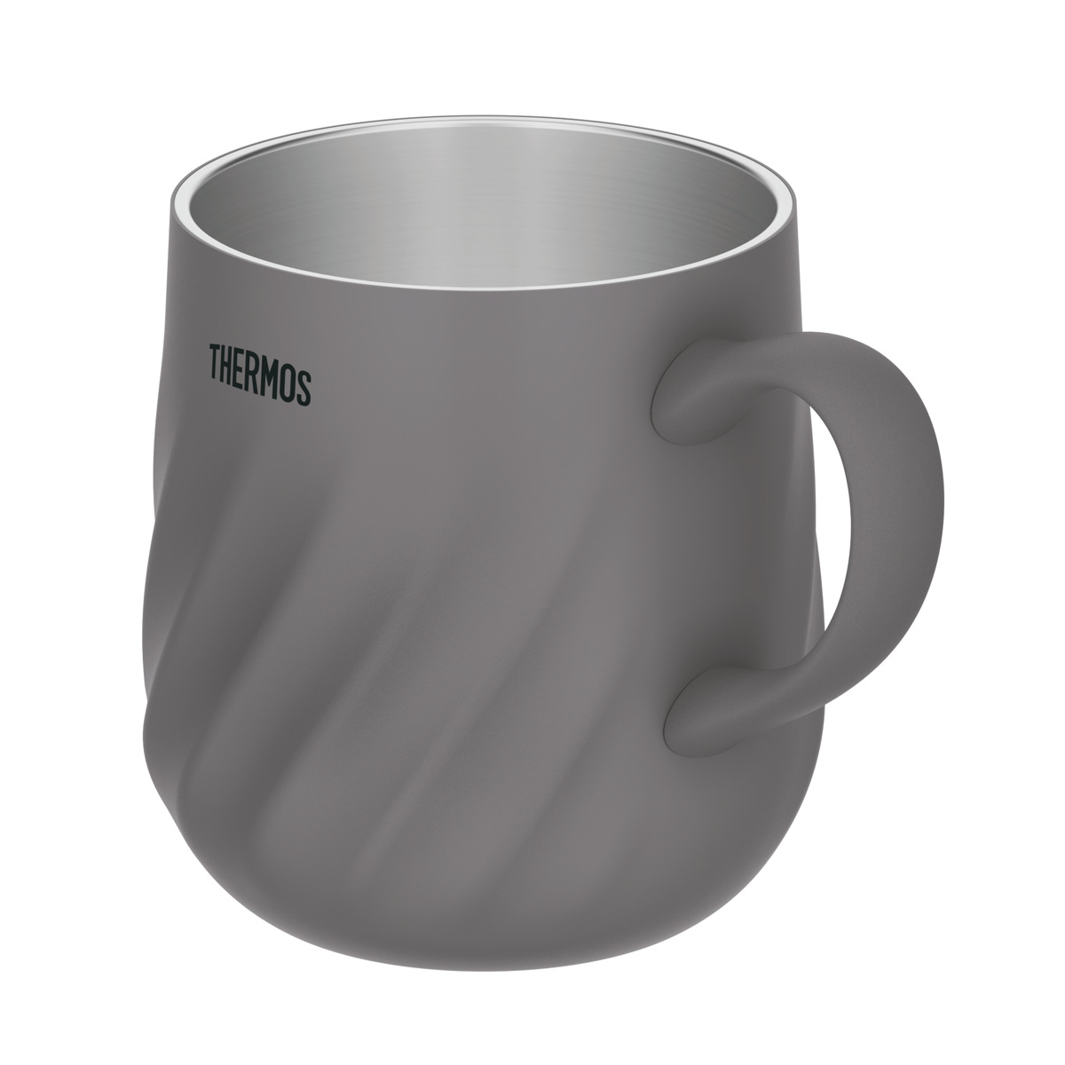 サーモス マグカップ 450ml 真空断熱 ( THERMOS ステンレス コップ マグ 保温 保冷 食洗機対応 おしゃれ かわいい 保温マグカップ 保冷マグカップ ホット アイス 魔法びん構造 ) 【ダークグレー】 ダークグレー