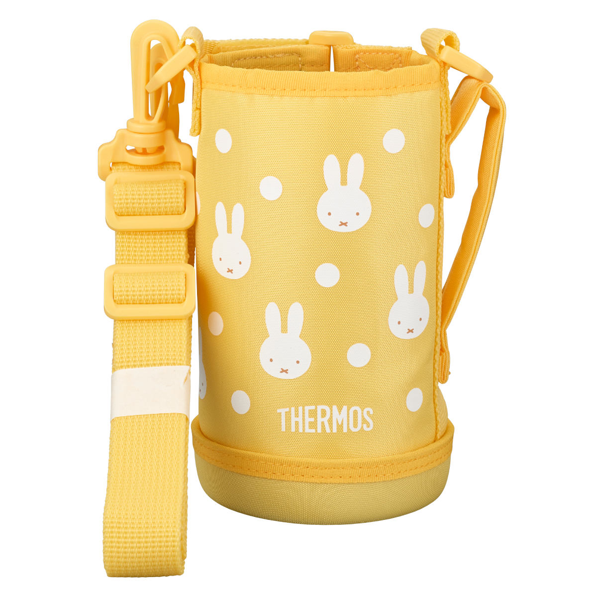 サーモス カバー ストラップ付 水筒 FJJ-600WF 専用 ( THERMOS ポーチ ケース 対応 パーツ 部品 のみ 水筒カバー 専用パーツ 専用部品 水筒用パーツ 交換 交換用 替え ) 【ピンクホワイト】 ピンクホワイト