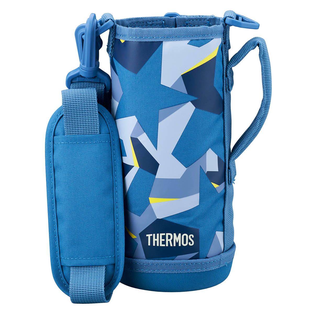 サーモス カバー ストラップ付 水筒 FJJ-800WF 専用 ( THERMOS ポーチ ケース 対応 パーツ 部品 のみ 水筒カバー 専用パーツ 専用部品 水筒用パーツ 交換 交換用 替え ) 【ミントドット】 ミントドット