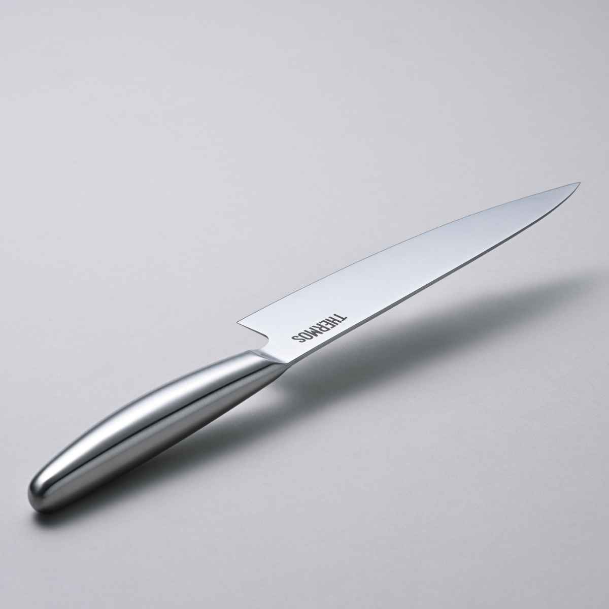 小牛刀 15cm グランエッジ オールステンレス 食洗機対応 ( サーモス 包丁 シェフナイフ 牛刀 料理包丁 ステンレス 万能包丁 キッチンナイフ 文化包丁 15センチ 150mm 150ミリ 調理道具 下ごしらえ 錆びにくい 切れ味抜群 )