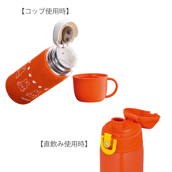 dショッピング |サーモス 水筒 600ml 真空断熱 2way 直飲み コップ飲み