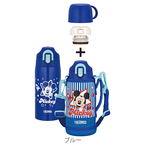 サーモス 水筒 600ml 真空断熱 2way 直飲み コップ飲み FHO-601WFDS ミッキーマウス ミニーマウス （ ミッキー ミニー 保温  保冷 キッズボトル キッズ 直のみ ワンプッシュ 幼稚園 保育園 子供 ステンレスボトル ） 【 ピンク 】 | カテゴリ ... - dショッピング