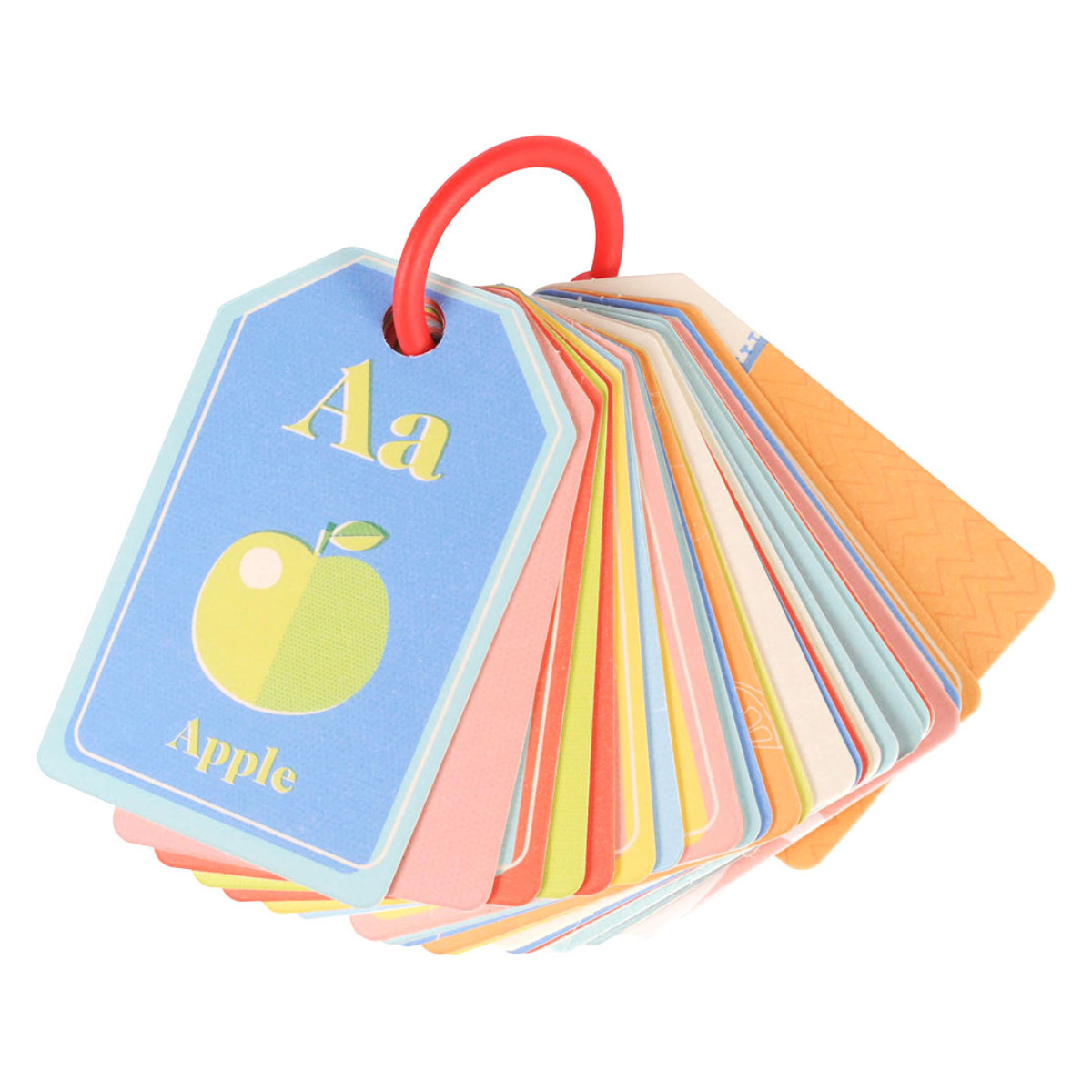 知育玩具 フラッシュカード ABC123 （ おもちゃ カード ABC 英語 数字 動物 1歳半 子供 キッズ ベビー 幼児 男の子 女の子 知育 玩具 え