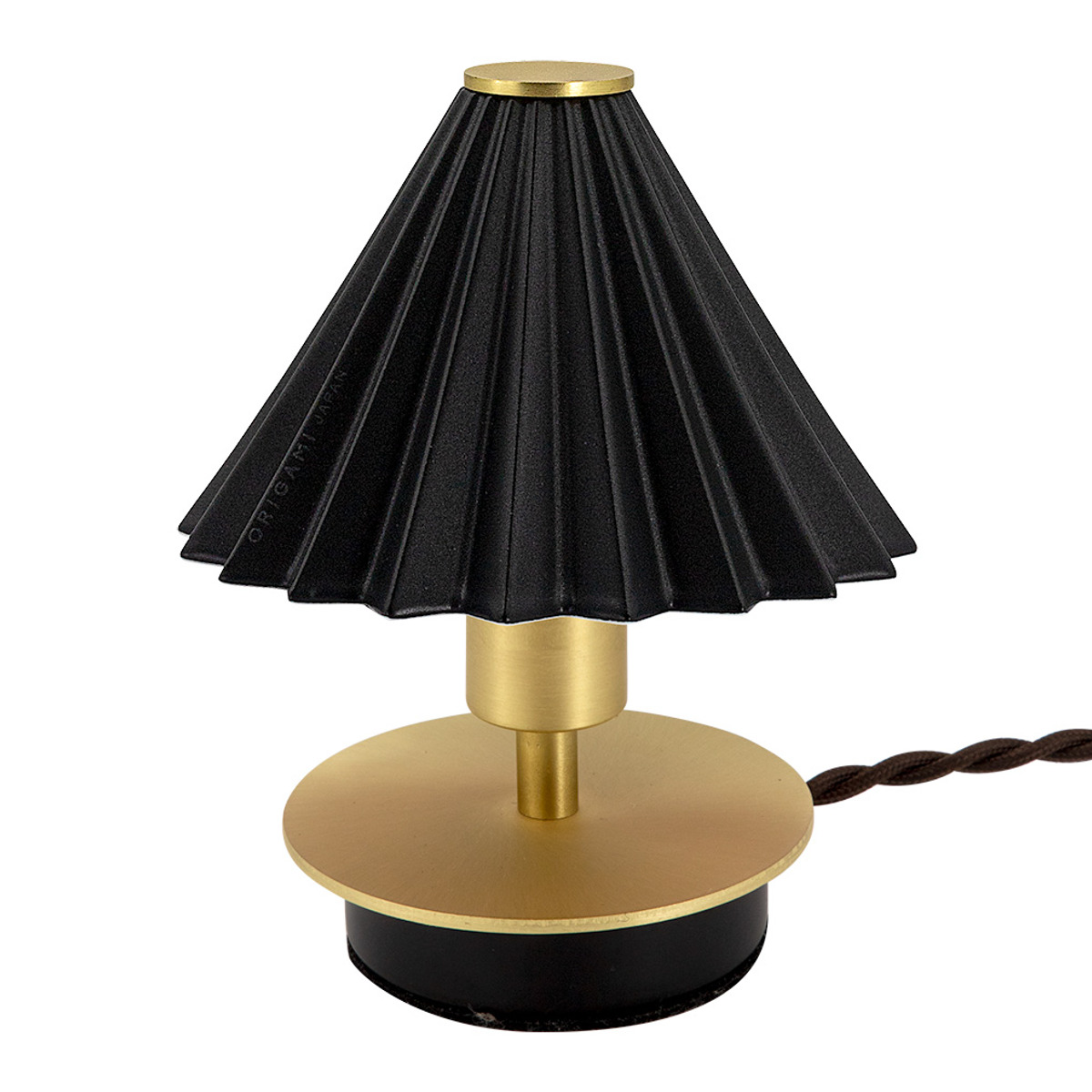 テーブルランプ ミニ LED電球付き ORIGAMI LAMP オリガミランプ 壁掛け可 gram eight グラムエイト ( ポータブルランプ コードレス 間接照明 卓上 PORTABLE ドリッパー ポータブルライト LED 充電プラグ付 卓上ライト ) 【マットピンク】 マットピンク