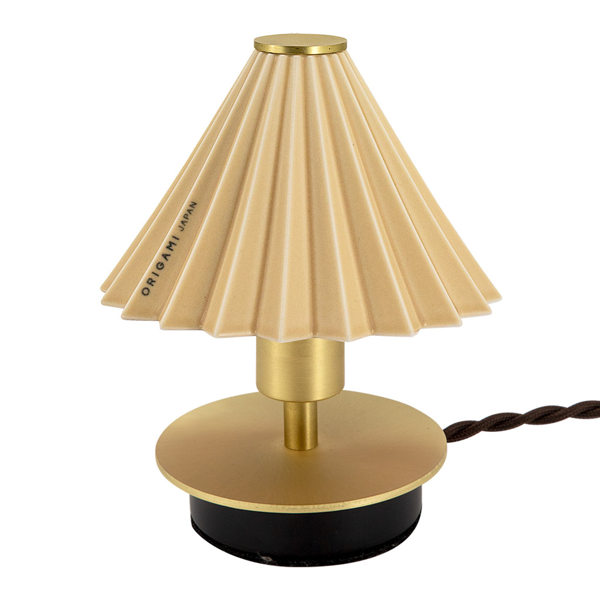 テーブルランプ ミニ LED電球付き ORIGAMI LAMP オリガミランプ 壁掛け可 gram eight グラムエイト ( ポータブルランプ コードレス 間接照明 卓上 PORTABLE ドリッパー ポータブルライト LED 充電プラグ付 卓上ライト ) 【マットピンク】 マットピンク