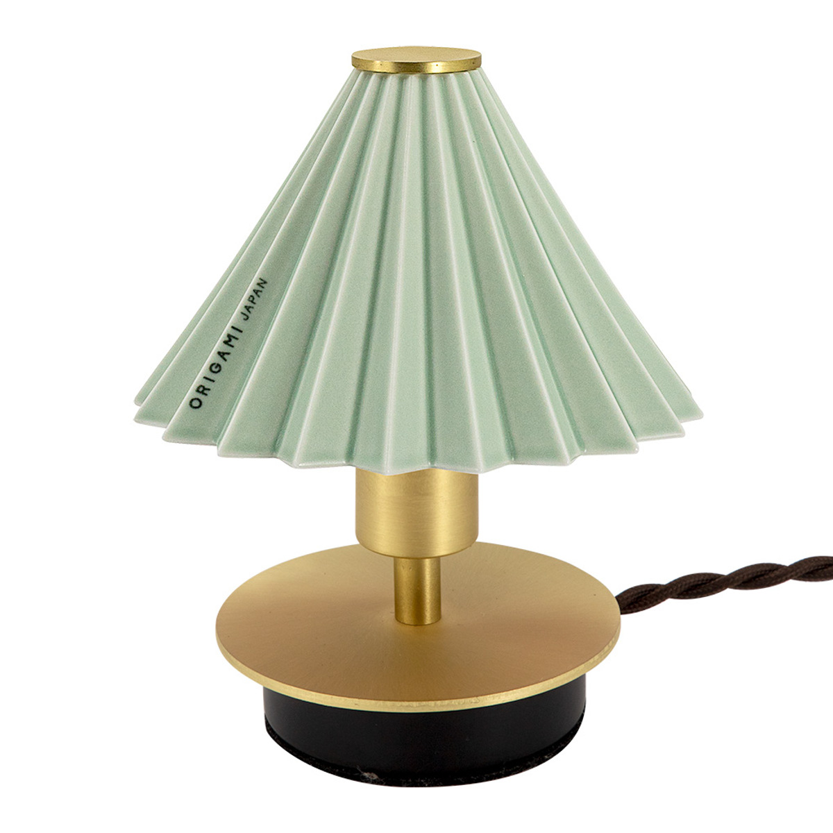 テーブルランプ ミニ LED電球付き ORIGAMI LAMP オリガミランプ 壁掛け可 gram eight グラムエイト ( ポータブルランプ コードレス 間接照明 卓上 PORTABLE ドリッパー ポータブルライト LED 充電プラグ付 卓上ライト ) 【マットピンク】 マットピンク