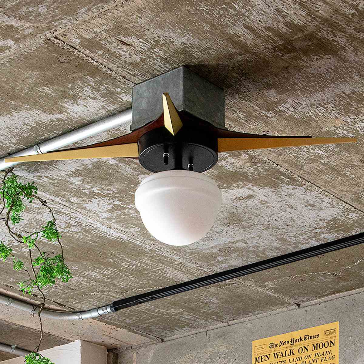 シーリングライト 1灯 LED対応 BERIAN gram eight グラムエイト ( 天井照明 照明 照明器具 電気 星形 ミッドセンチュリー 玄関 廊下 階段 寝室 おしゃれ )