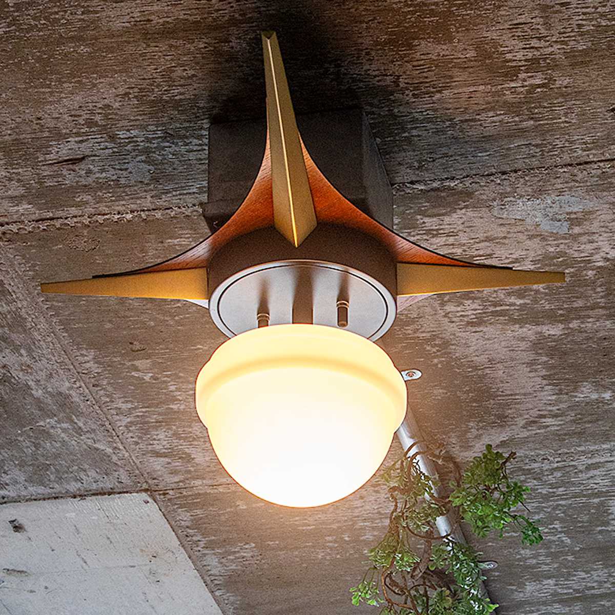 シーリングライト 1灯 LED対応 BERIAN gram eight グラムエイト ( 天井照明 照明 照明器具 電気 星形 ミッドセンチュリー 玄関 廊下 階段 寝室 おしゃれ )