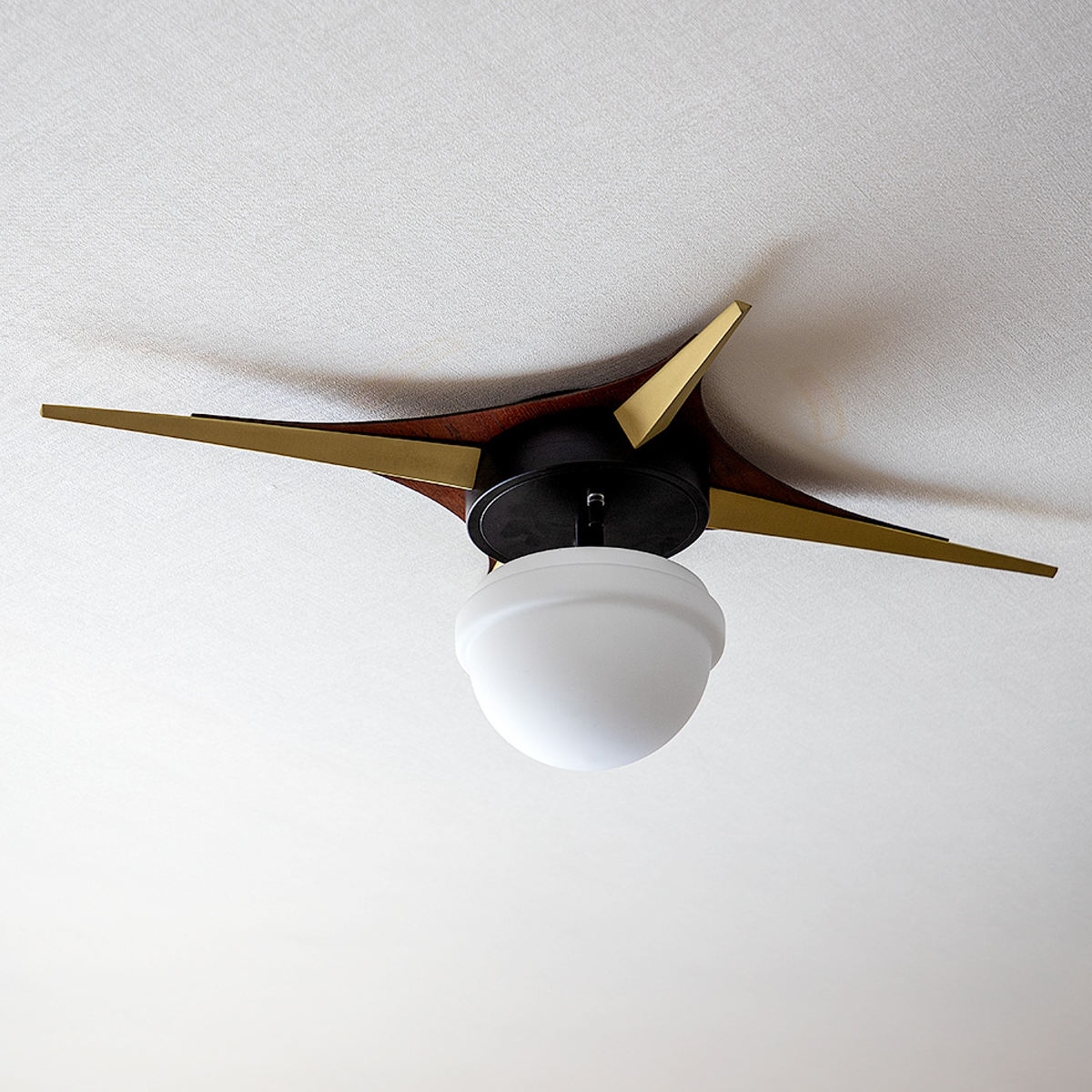 シーリングライト 1灯 LED対応 BERIAN gram eight グラムエイト ( 天井照明 照明 照明器具 電気 星形 ミッドセンチュリー 玄関 廊下 階段 寝室 おしゃれ )