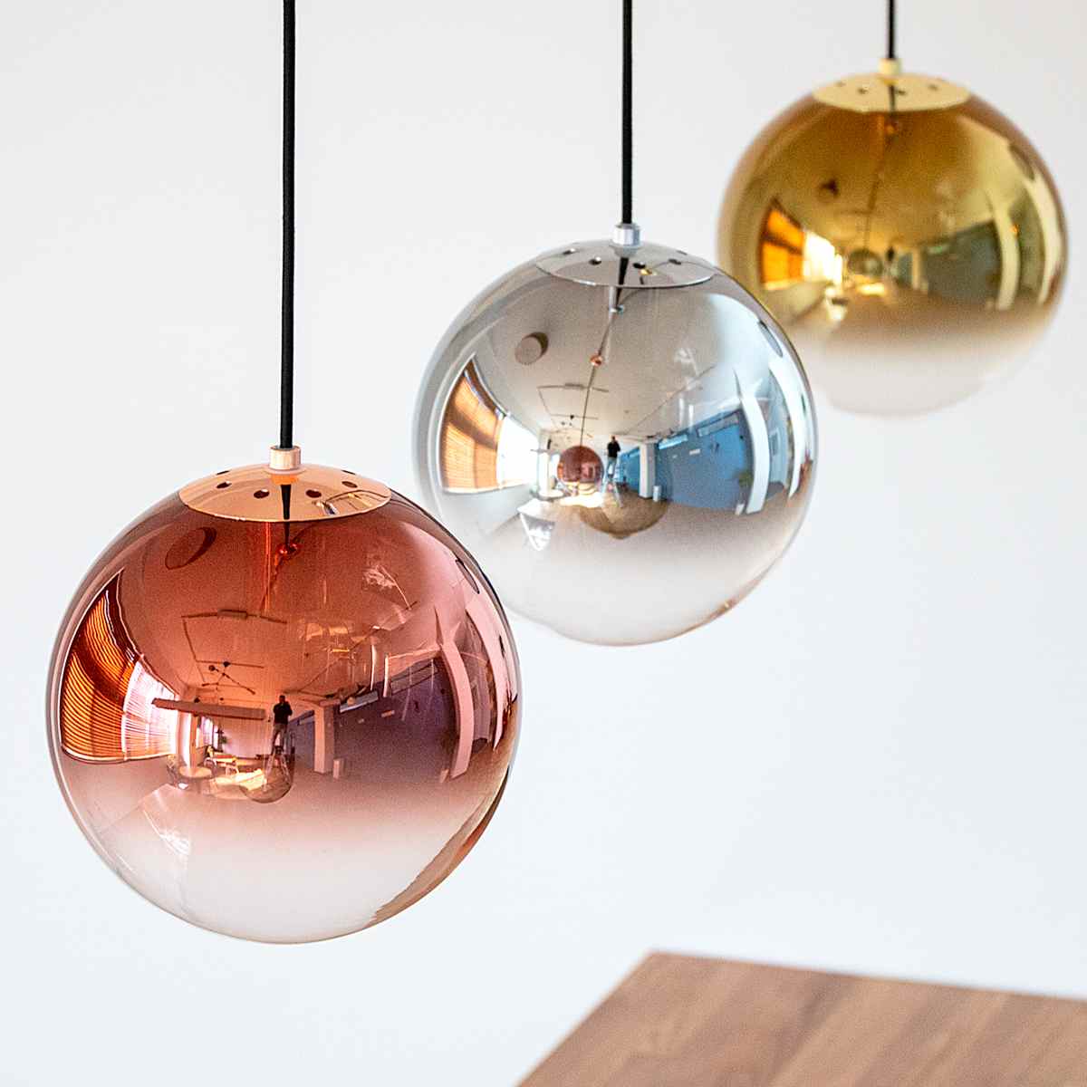 ペンダントライト 1灯 LED対応 KEUDA キューダ ガラス製 gram eight グラムエイト ( 天井照明 照明 照明器具 電気 ハーフミラー加工 球体 コード長さ調節 工事不要 ライト おしゃれ キッチン 廊下 ) 【シルバー】 シルバー