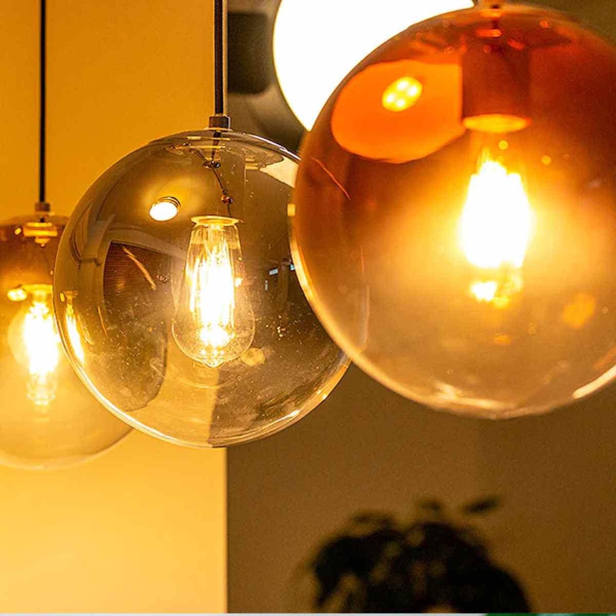 ペンダントライト 1灯 LED対応 KEUDA キューダ ガラス製 gram eight グラムエイト ( 天井照明 照明 照明器具 電気 ハーフミラー加工 球体 コード長さ調節 工事不要 ライト おしゃれ キッチン 廊下 ) 【シルバー】 シルバー