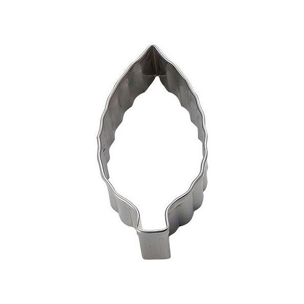 クッキー型 抜き型 木の葉 リーフ 小 ステンレス製 ( クッキーカッター 製菓グッズ 抜型 クッキー抜型 手作り 製菓道具 お菓子作り クリスマス )