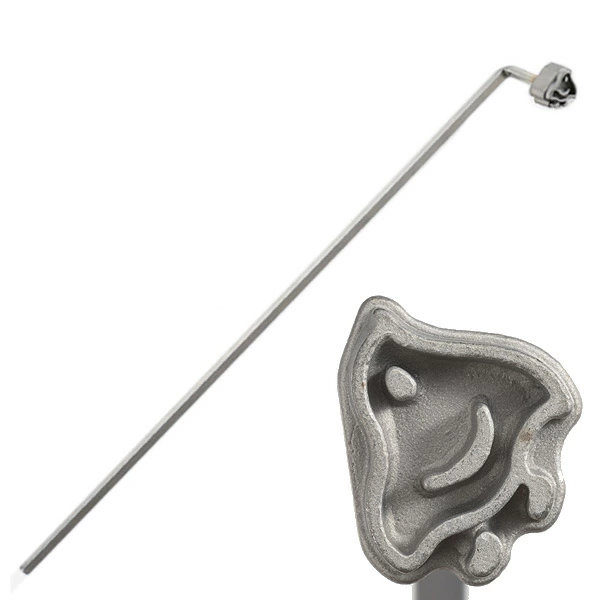 焼きごて 千鳥 焼印 お菓子作り ( 製菓 焼きコテ 製菓道具 焼きこて ハンドメイド ステンレス )