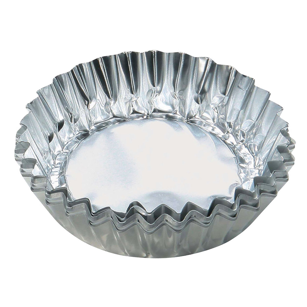 マドレーヌ型 アルミ箔 マドレーヌ丸型 大 中 小 ( マドレーヌ 型 焼き型 製菓道具 プチフール型 20枚入り カップケーキ タルト 手作り お菓子作り 使い捨て 焼き菓子 製菓グッズ ) 【中】 中