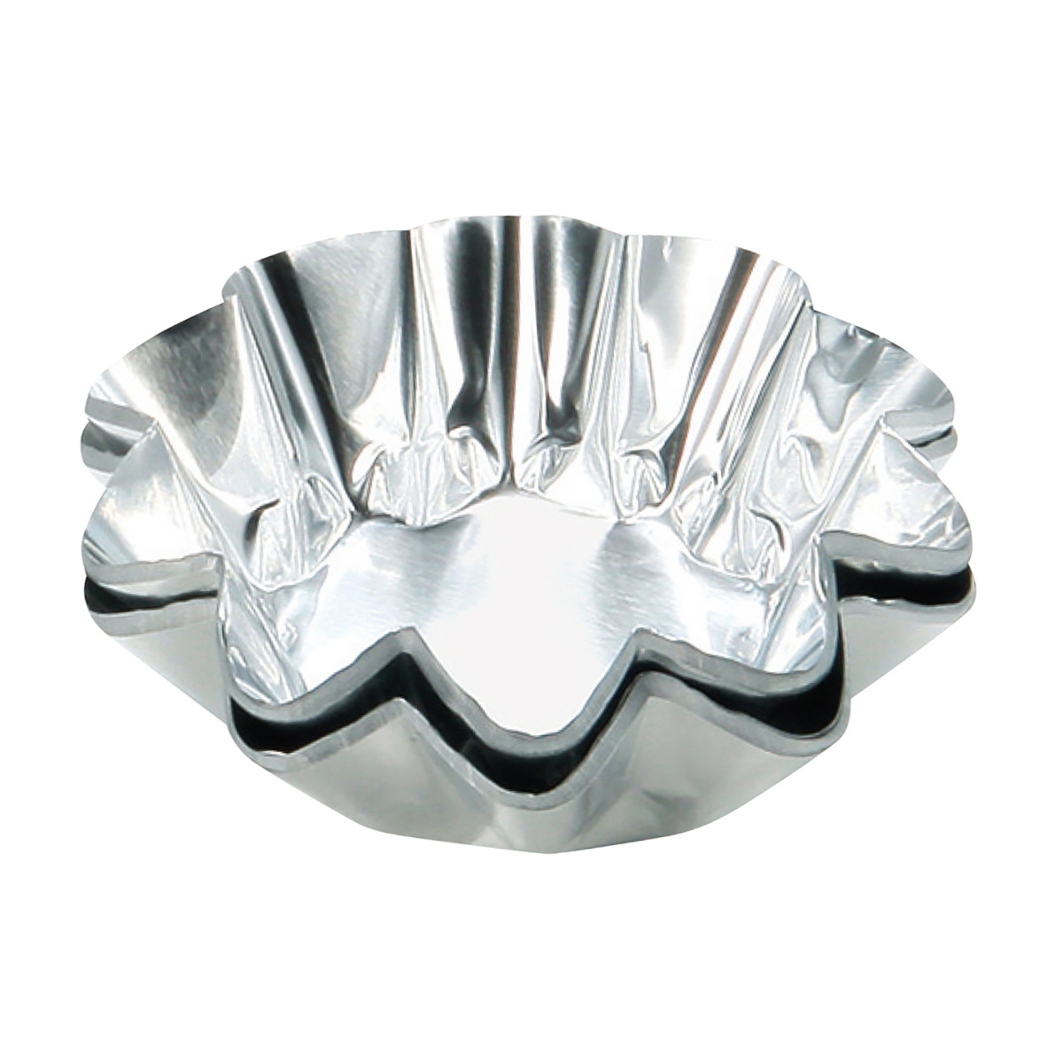 マドレーヌ型 アルミ箔 プチフール花型 大 中 小 ( マドレーヌ 型 焼き型 製菓道具 プチフール型 30枚入り カップケーキ タルト 手作り お菓子作り 使い捨て 焼き菓子 製菓グッズ ) 【小】 小