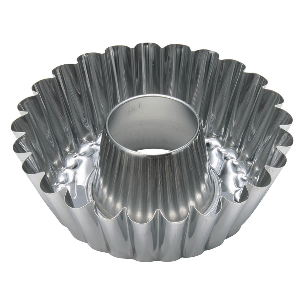 蛇の目型 ST ステンレス ( ケーキ型 20.5cm 焼き型 焼型 ステンレス製 型 プリン ゼリー ケーキ 波模様 包み焼き 料理 手作り お菓子 )