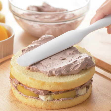 シリコンスパチュラ ゴムヘラ パレットナイフ ( シリコン製 製菓グッズ 製パン デコレーション 調理道具 ジャムヘラ )