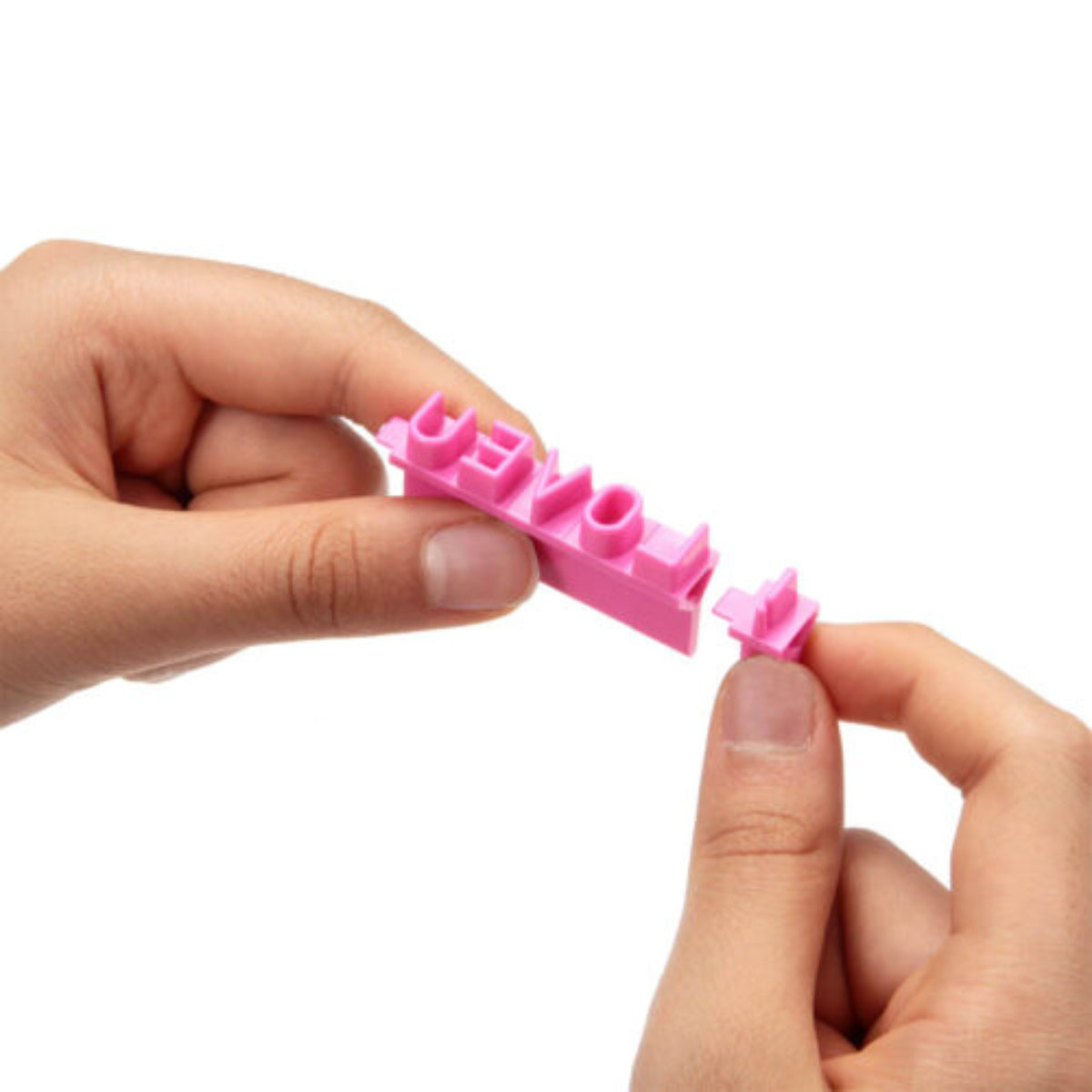 クッキー型 抜き型 ジョイント スタンプ オンリー ( アルファベットスタンプ 文字 製菓グッズ お菓子作り 製菓道具 手作り メッセージ )