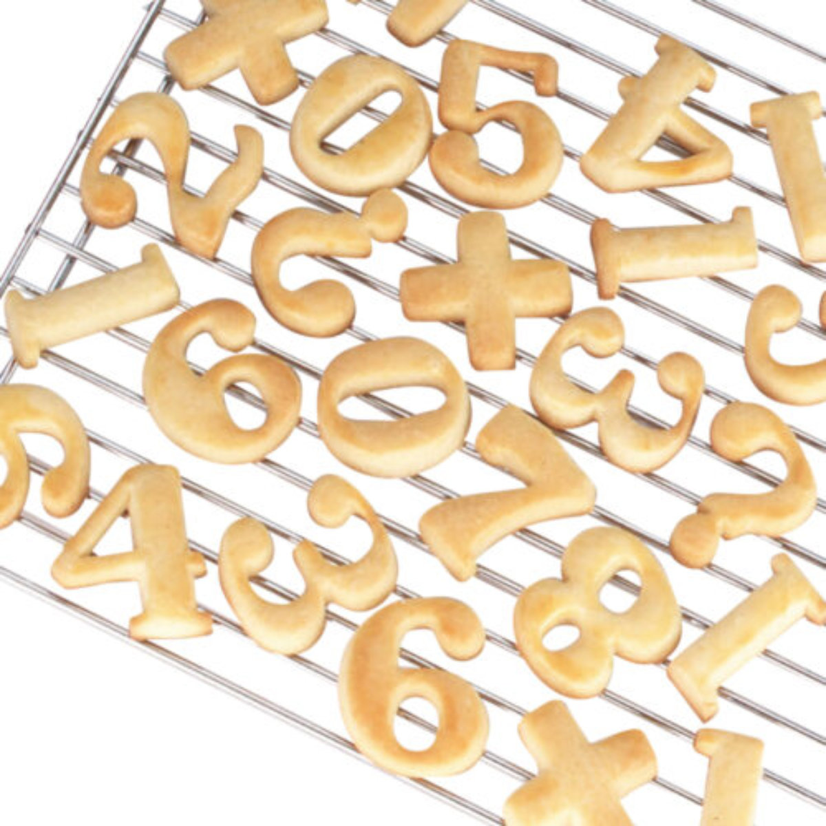 クッキー型 抜き型 数字 13個セット プラスチック製 ( クッキー抜型 クッキーカッター 製菓グッズ 抜型 クッキー抜き型 製菓道具 お菓子作り )