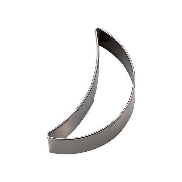 クッキー型 抜き型 月 ステンレス製 ( クッキーカッター 製菓グッズ 抜型 クッキー抜型 手作り 製菓道具 お菓子作り クリスマス )