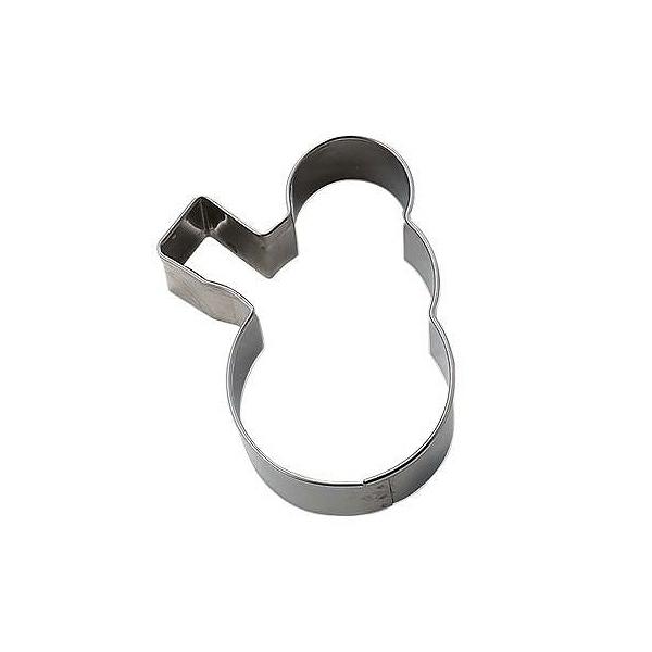 クッキー型 クッキーカッター 雪だるまスコップ ステンレス製 ( 抜き型 製菓グッズ 抜型 クッキー抜型 手作り 製菓道具 お菓子作り クリスマス )