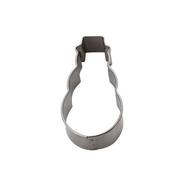 クッキー型 抜き型 雪だるま帽子 ステンレス製 ( クッキーカッター 製菓グッズ 抜型 クッキー抜型 手作り 製菓道具 お菓子作り クリスマス )