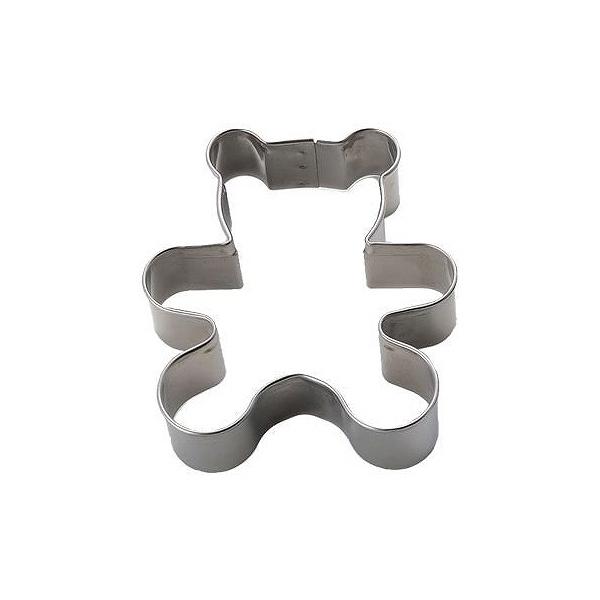 クッキー型 抜き型 ベアー くま ステンレス製 ( クッキーカッター 製菓グッズ 抜型 クッキー抜型 手作り 製菓道具 お菓子作り クリスマス )