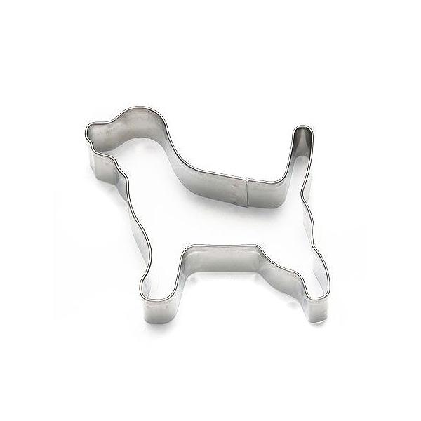 クッキー型 抜き型 犬 ビーグル ステンレス製 ( クッキー抜型 クッキーカッター 製菓グッズ 抜型 犬型 動物 クッキー抜き型 製菓道具 お菓子作り )