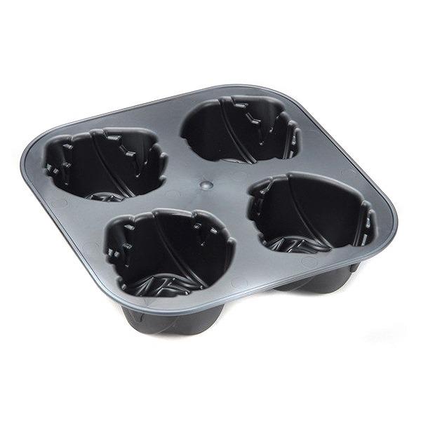 ケーキ型 ゼリー型 プリン型 ローズ プラスチック製 ( ローズ型 製菓グッズ 焼き型 お菓子作り 製菓道具 )