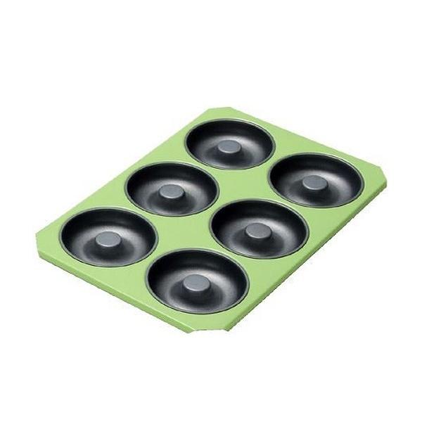 ドーナツ型 リング スチール製 フッ素樹脂加工 ( ベーグル 製菓グッズ 製パン 焼きドーナツ 手作り )