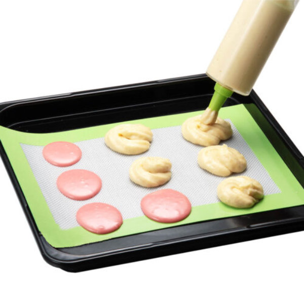 オーブンマット ベーキングシート 小 29.5×20.5cm ( クッキングシート オーブンシート 製菓グッズ 製パン レンジ 調理道具 )