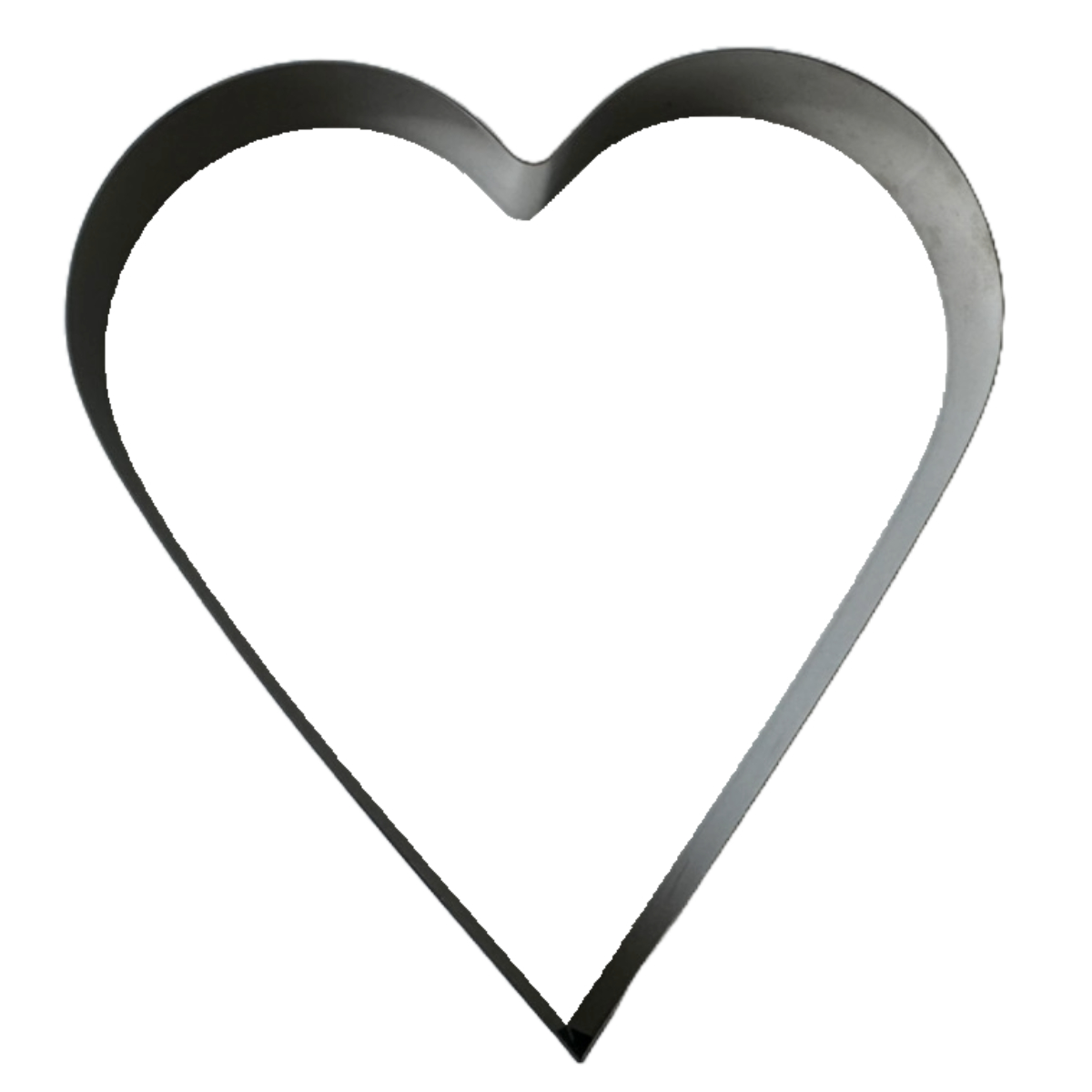 セルクル ハート 浅型 ( セルクル型 ステンレス 焼き型 直径20.5cm ムース タルト ケーキ ゼリー 冷菓 バレンタイン チョコレート 手作り )