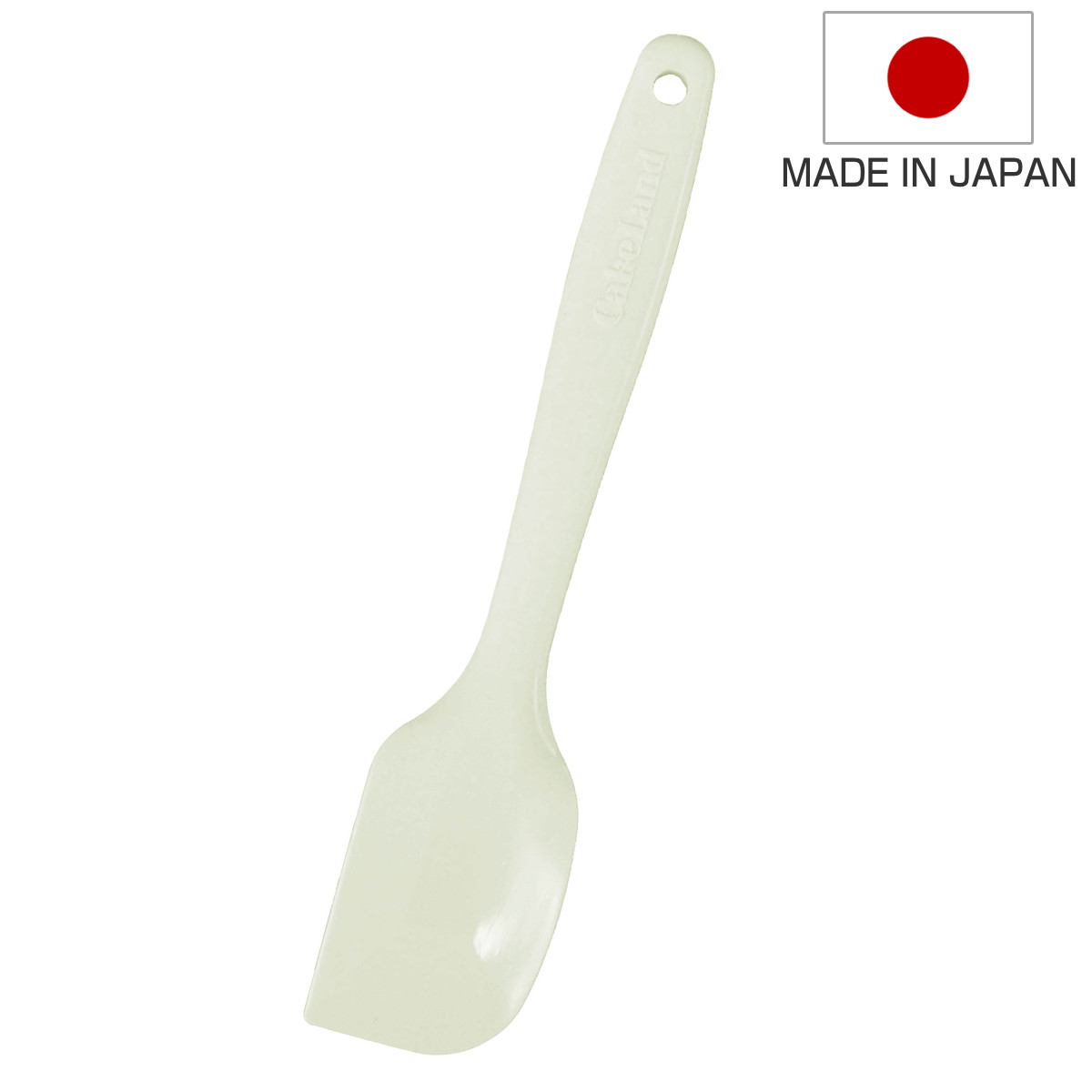 ゴムヘラ シリコーン ウィズシリコーンゴムヘラ ミドル タイガークラウン （ ヘラ スパチュラ キッチンツール シリコンヘラ シリコンスパチュラ シリコーン製 耐熱 キッチン用品 製菓道具 お菓子作り 調理用品 調理小物 白 ）