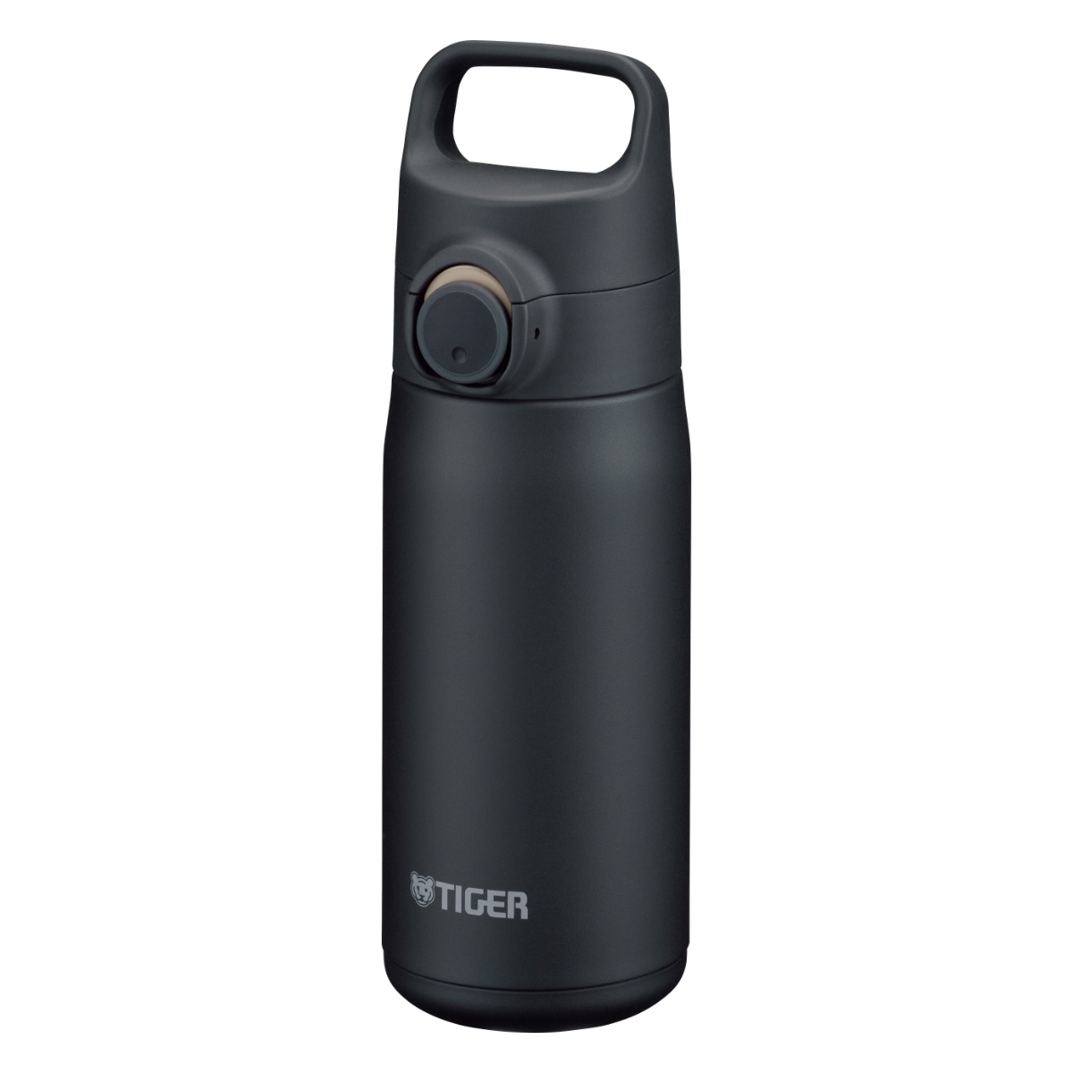 タイガー 水筒 500ml 真空断熱ボトル ワンプッシュマグ ハンドル付 MTA-J050 ( タイガー魔法瓶 マグ 直飲み 保温 保冷 パッキン一体 スポーツ飲料対応 直のみ ワンプッシュ マイボトル マグボトル ステンレスボトル ハンドル 軽量 ) 【スモークホワイト】 スモークホワイト