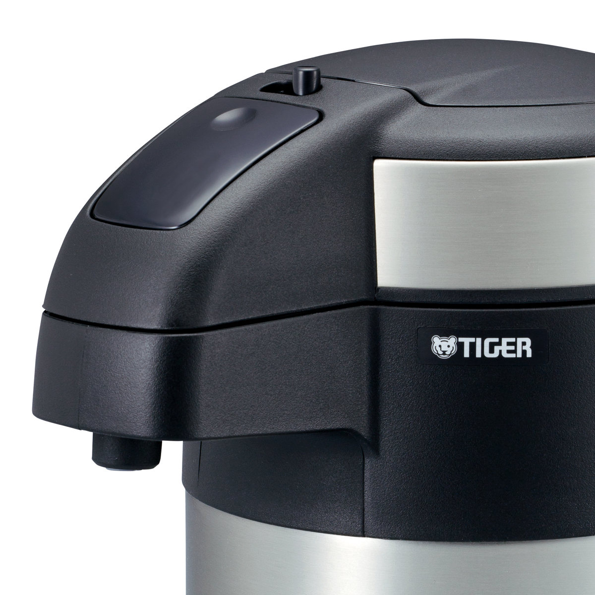 タイガー ステンレスポット 3L ステンレスエアポット 卓上ポット ステンレス製 ( タイガー魔法瓶 ステンレス ポット 保温 保冷 手動 保温ポット 省エネ 大容量 アウトドア イベント 屋外 )