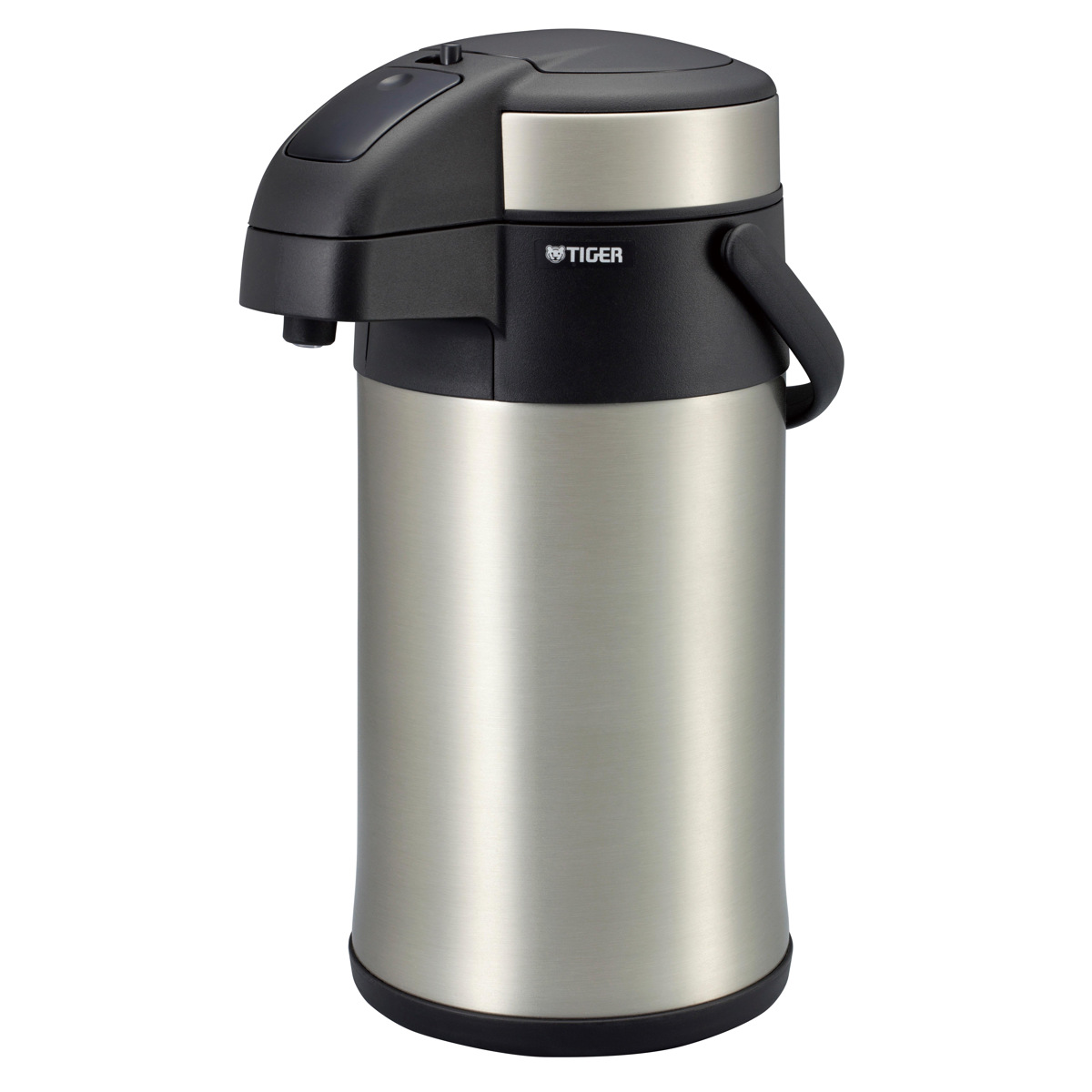 タイガー ステンレスポット 4L ステンレスエアポット 卓上ポット ステンレス製 ( タイガー魔法瓶 ステンレス ポット 保温 保冷 手動 保温ポット 省エネ 大容量 アウトドア イベント 屋外 )