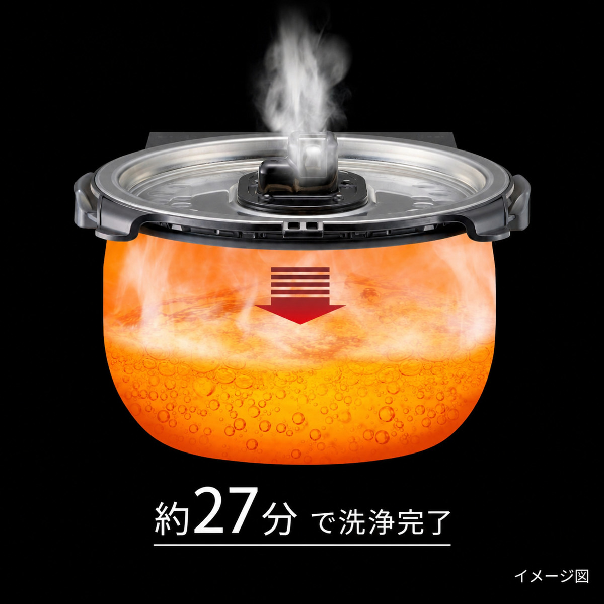 タイガー 炊飯器 1升炊き 炊きたて 圧力IHジャー炊飯器 遠赤5層土鍋蓄熱コート釜 ( タイガー魔法瓶 10合炊き 炊飯ジャー 保温 日本製 ごはん 白米 雑穀米 玄米 内釜 しゃもじ付き 電気 自動 電動 少量炊き お手入れ 簡単 調理家電 )