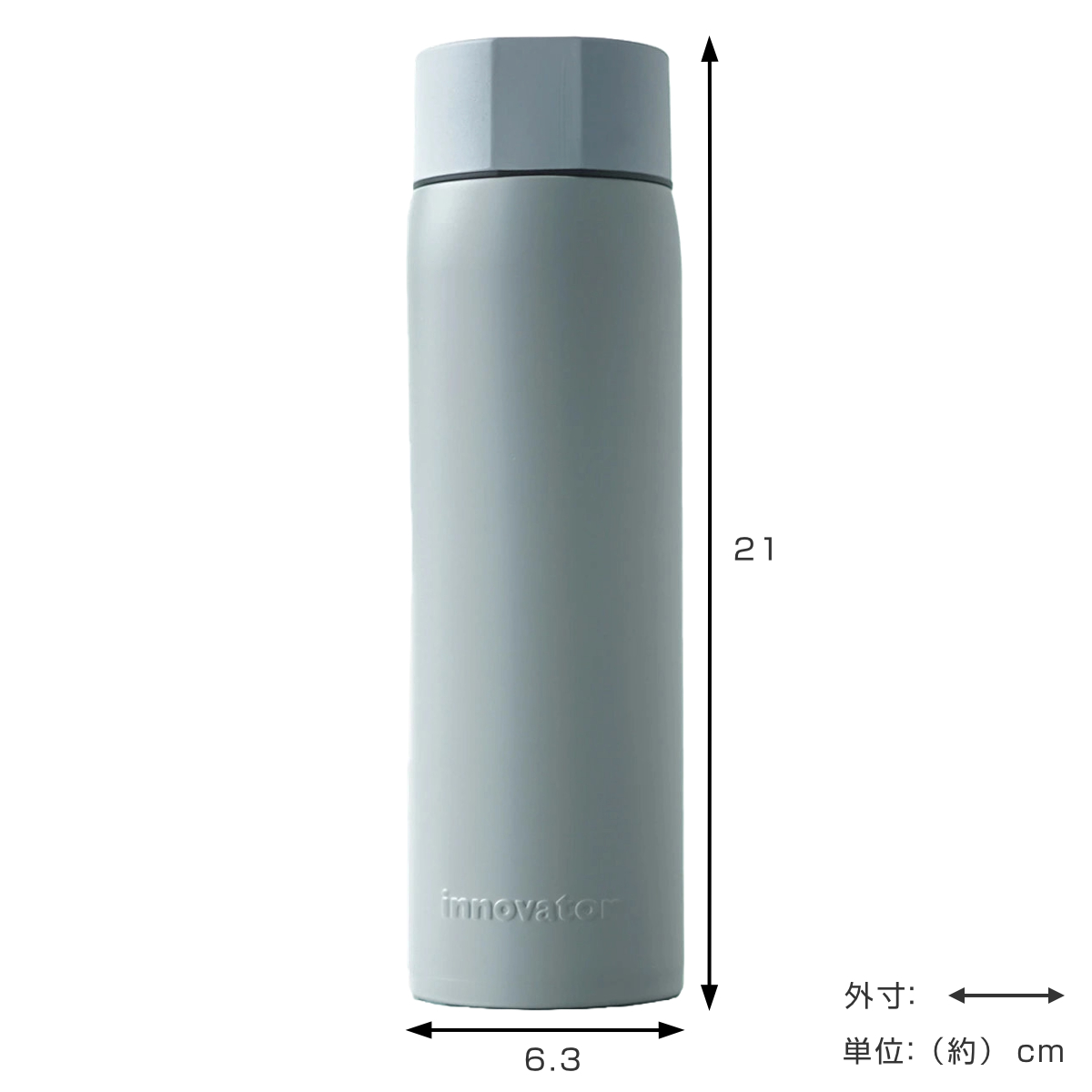 水筒 480ml ステンレスボトル STEEL GRAY ( 保温 保冷 直飲み ステンレスマグボトル ボトル マイボトル ダイレクトボトル 直のみ すいとう ステンレス 大人 おしゃれ )