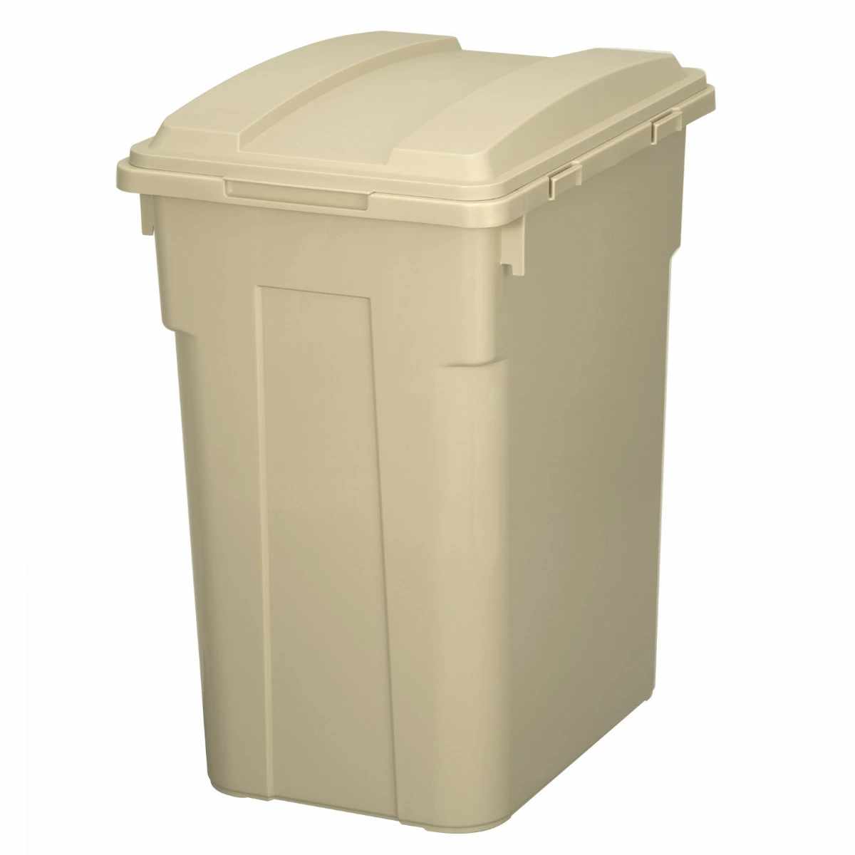 ゴミ箱 70L 連結カラー分別ペール 屋外兼用 ( ごみ箱 70リットル ふた付き 角型 屋外 連結 大容量 プラスチック キッチン 連結できる 庭 外 フタ付き 袋 見えない 屋内 台所 ダイニング ランドリー ) 【ダークグレー】 ダークグレー