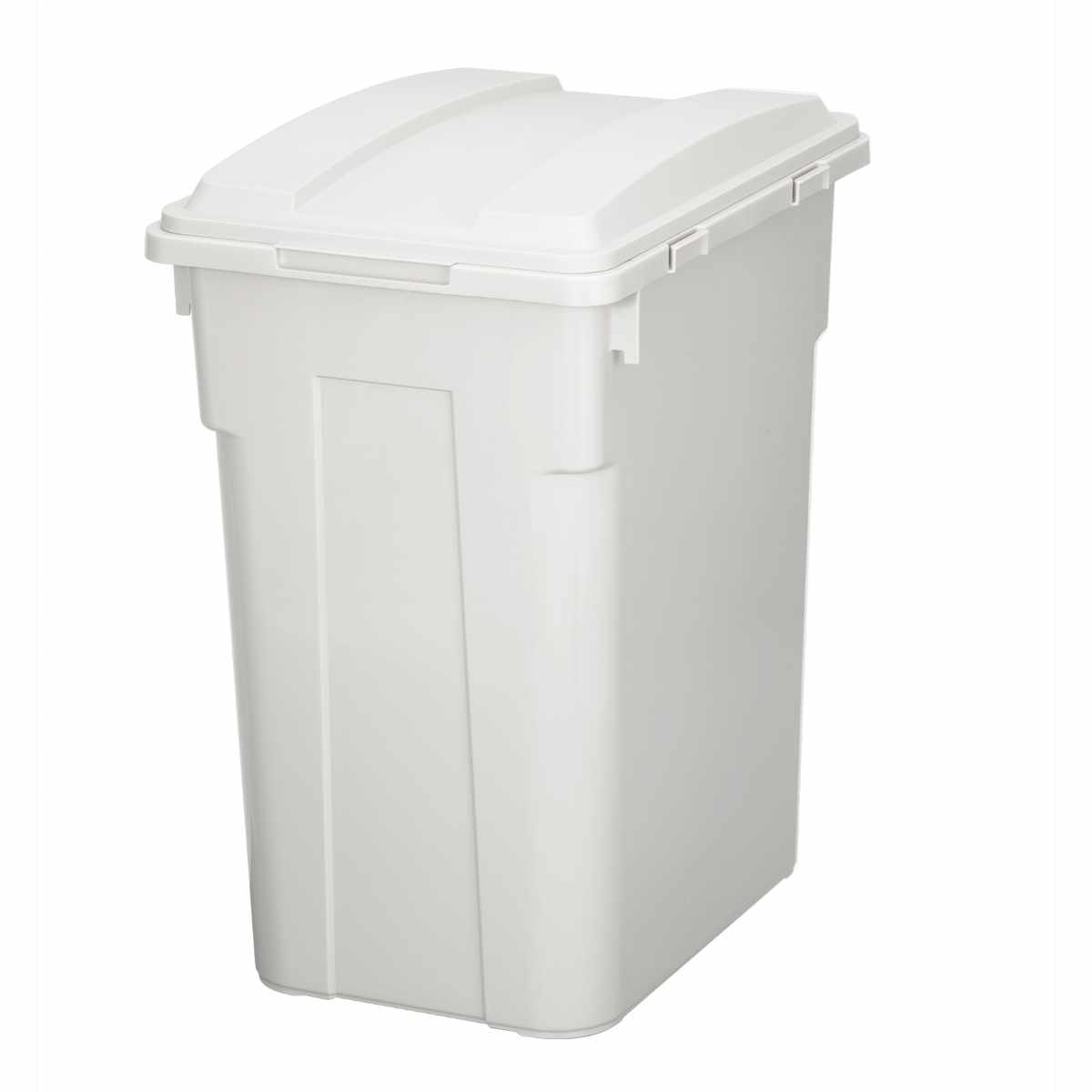 ゴミ箱 70L 連結カラー分別ペール 屋外兼用 ( ごみ箱 70リットル ふた付き 角型 屋外 連結 大容量 プラスチック キッチン 連結できる 庭 外 フタ付き 袋 見えない 屋内 台所 ダイニング ランドリー ) 【ダークグレー】 ダークグレー