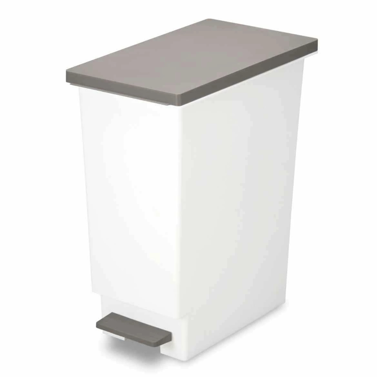 ゴミ箱 45L スリムペダル ふた付き ( ごみ箱 45リットル スリム ペダル キッチン 分別 ダストボックス 縦型 シンプル おしゃれ 分別ゴミ箱 蓋付き 屑入れ 屑箱 袋止め ペール 台所 リビング 部屋 子供 大容量 ペダル式 ) 【Nブラウン】 Nブラウン