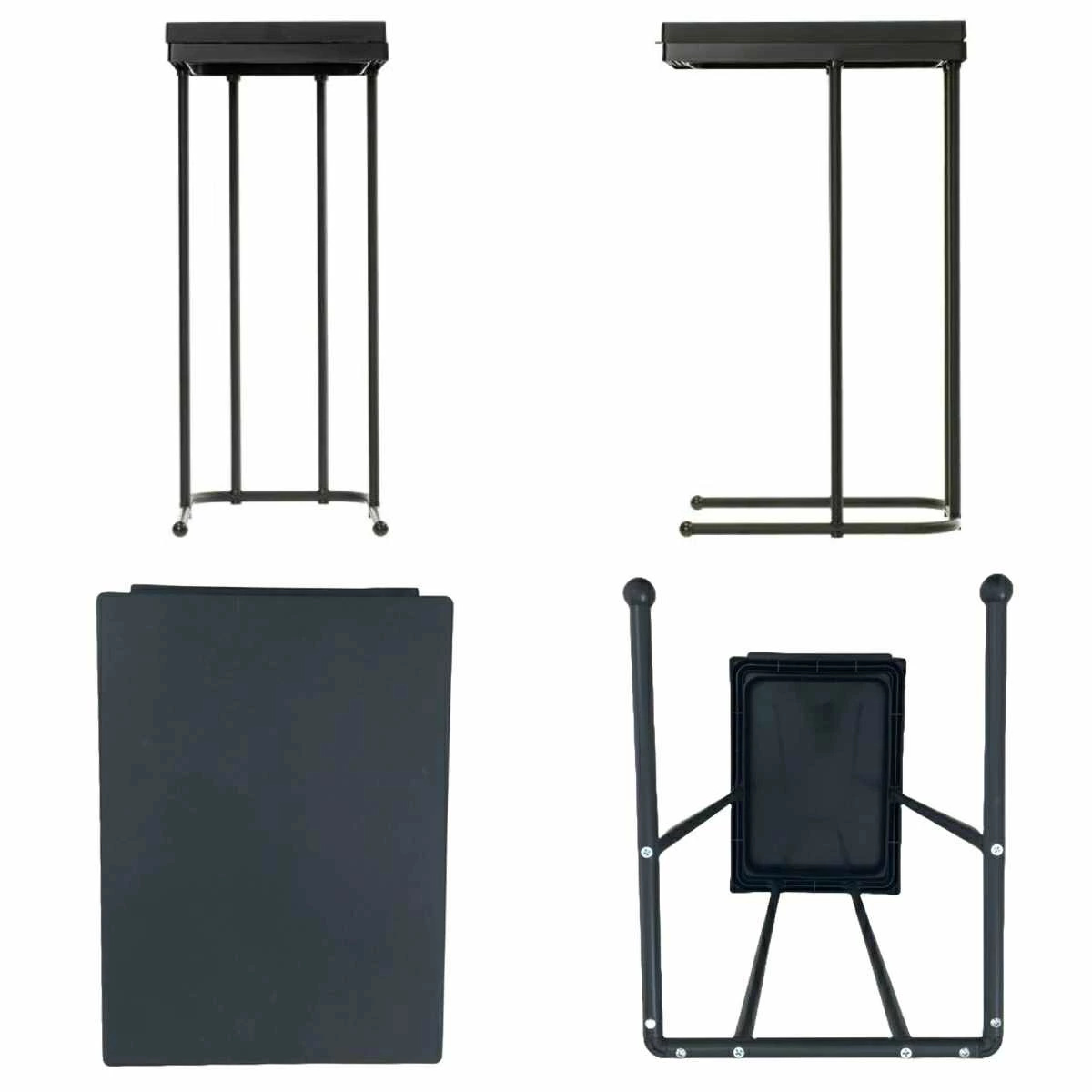 ゴミ箱 45L ユニード ゴミ袋ホルダー 小窓なし ( ごみ箱 45リットル ポリ袋ホルダー 45 分別 スリム ふた付き 袋ホルダー 大容量 棚下 収納 省スペース 清潔 ゴミ袋 ホルダー 中身が見える おしゃれ ブラック ホワイト ) 【ブラック】 ブラック