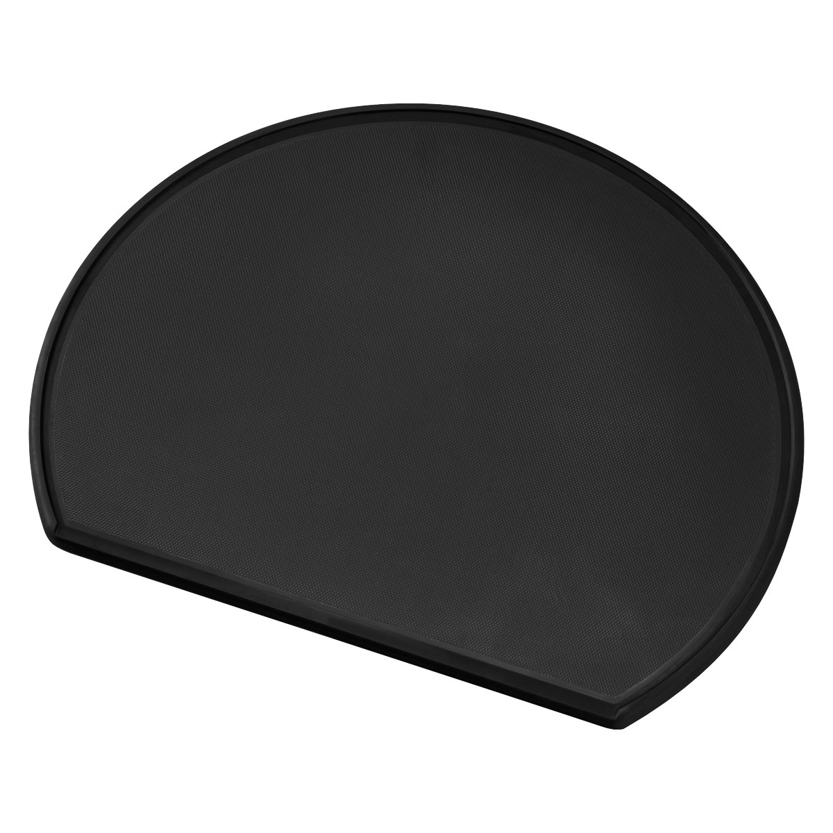 まな板 かまぼこ型 食洗機対応 日本製 軽い・見やすいまな板 ( 丸型 抗菌まな板 カッティングボード 俎板 抗菌加工 丸い 円形 溝付き 軽量 両面 耐熱 下ごしらえ ブラック 抗菌 清潔 キッチンツール )