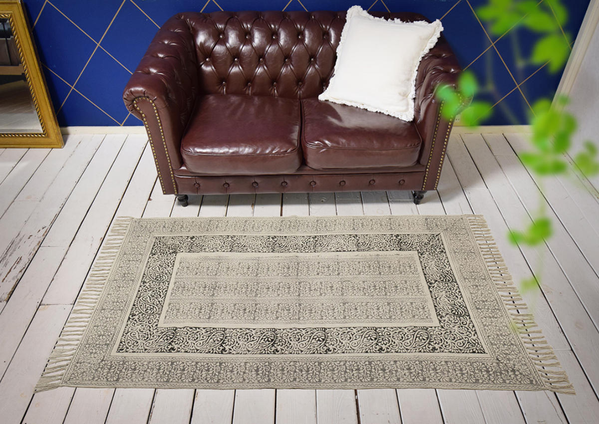 ラグ ガルファブリック 90×150cm （ カーペット 絨毯 マット