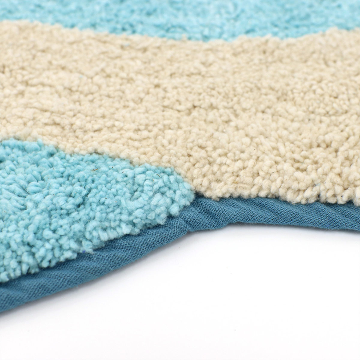 玄関マット 50×120cm 室内 ロング ( 玄関 マット アクセントマット 屋内 洗える 手洗い インド綿 シャチ イルカ クジラ かわいい 海 インテリア 海の生き物 サーフ 水族館 コットン おしゃれ ) 【シャチ】 シャチ