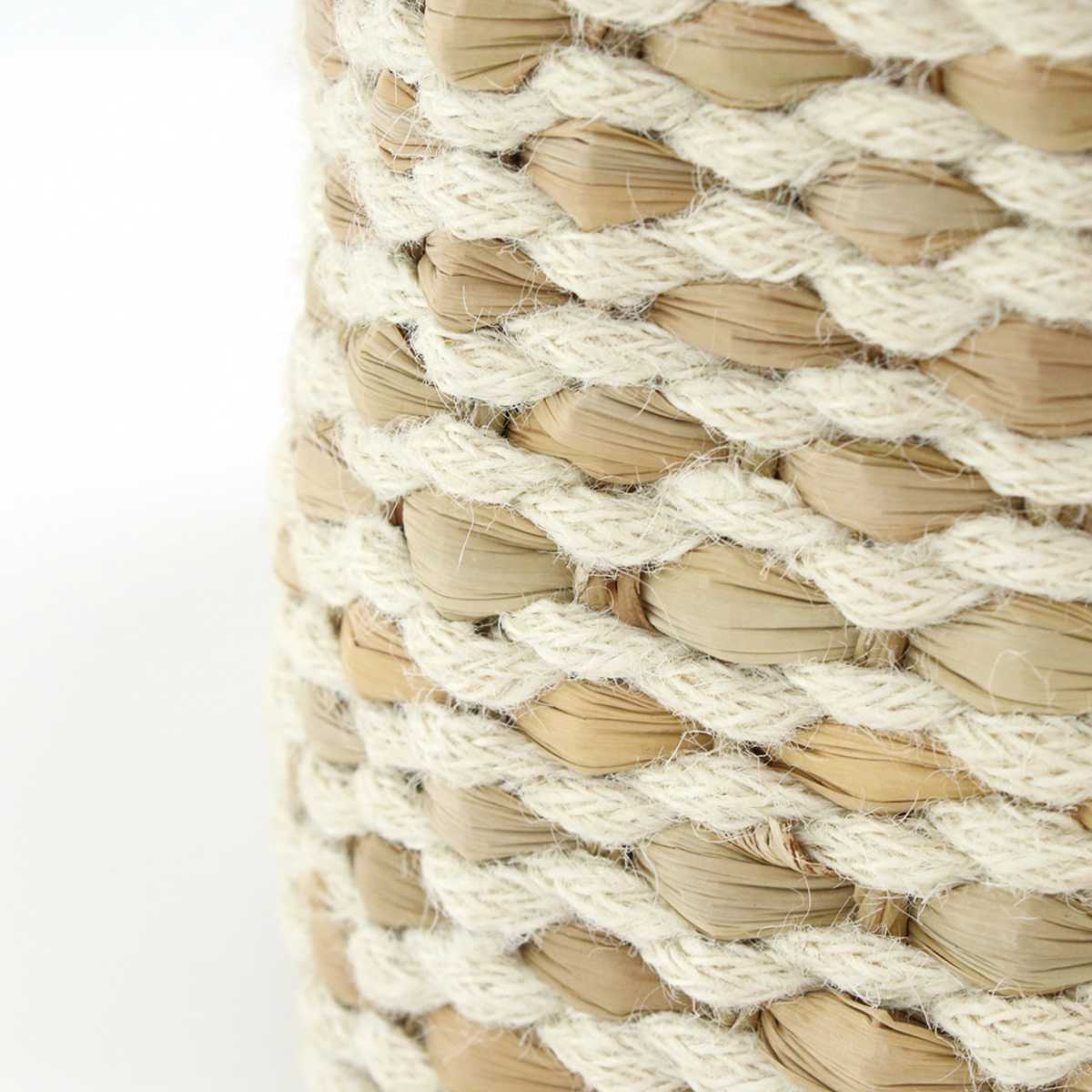 かご オーバル ロングハンドルバスケット 持ち手 ( バスケット カゴ 収納 小物収納 ジュート シーグラス ハンドメイド 籠 小物ケース 収納バスケット 麻 水草 ナチュラル 手編み 手作り )