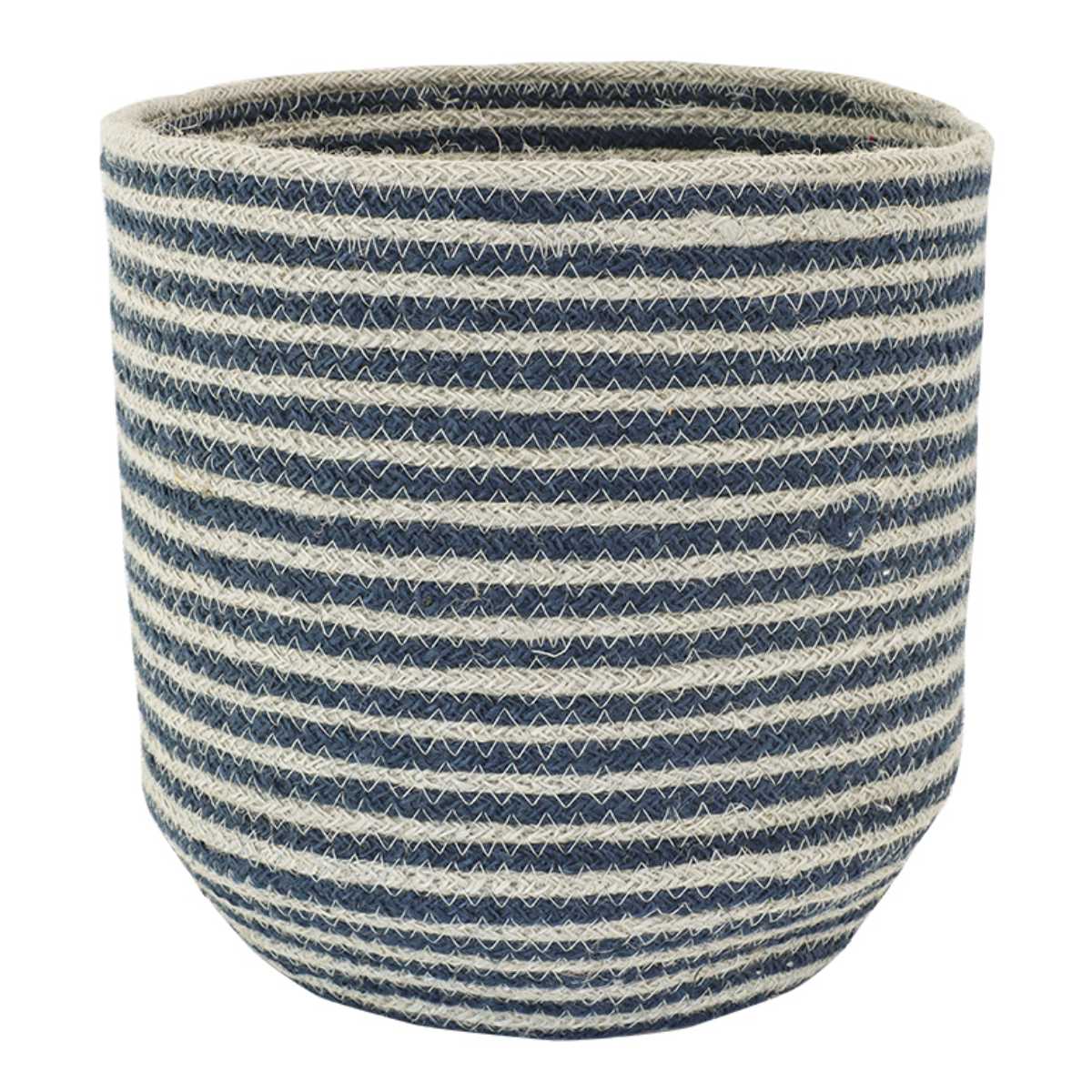 かご バスケット 4個組 Uシェイプ カラージュート ( カゴ 収納 小物収納 ジュート ハンドメイド 籠 小物ケース 収納バスケット 麻 ナチュラル 手編み 手作り カラフル )